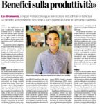 "Il welfare nelle imprese Benefici sulla produttività" 1
