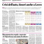 Crisi dell'auto Timori anche a Lecco 1