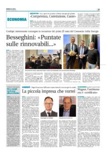 Besseghini: "Puntate sulle rinnovabili..." 1