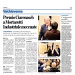 Premio Ciavenasch a Mortarotti Industriale mecenate 2