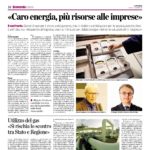 "Caro energia, più risorse alle imprese" 1
